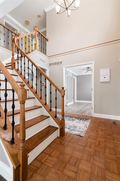 Two story entry invites into this spacious home