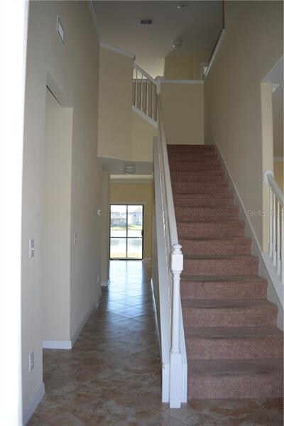Large, designer tile throughout 1st Floor (Except 