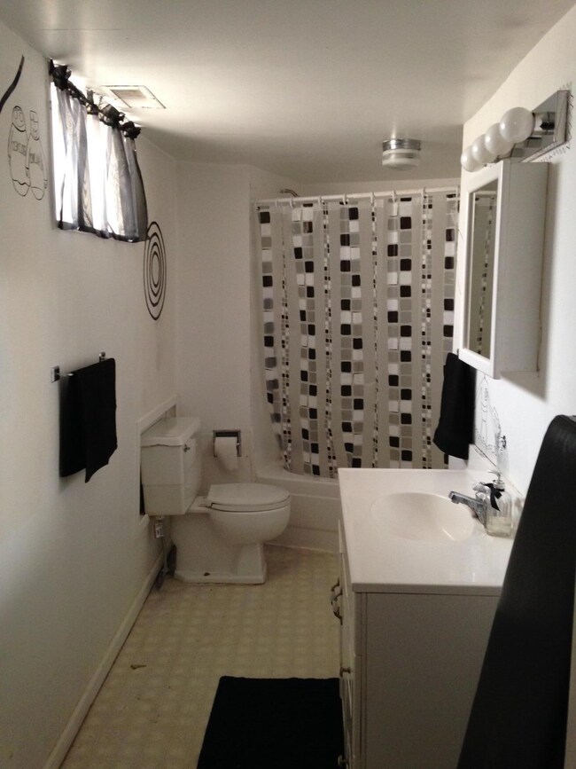 Full Bath in Basement