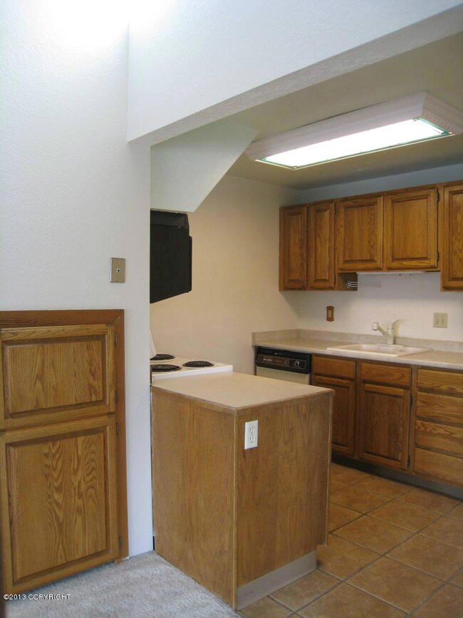 Kitchen With Tile Floor