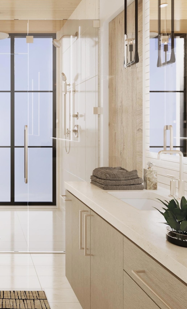 Bathroom Detail Render - Alpenglow