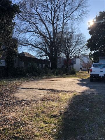 Rear of lot