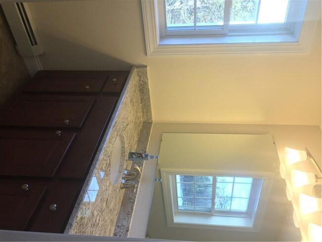 Main Bath on Second floor; Granite...