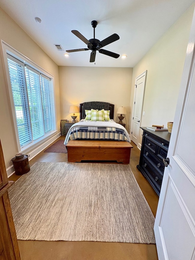 first bedroom on ground level