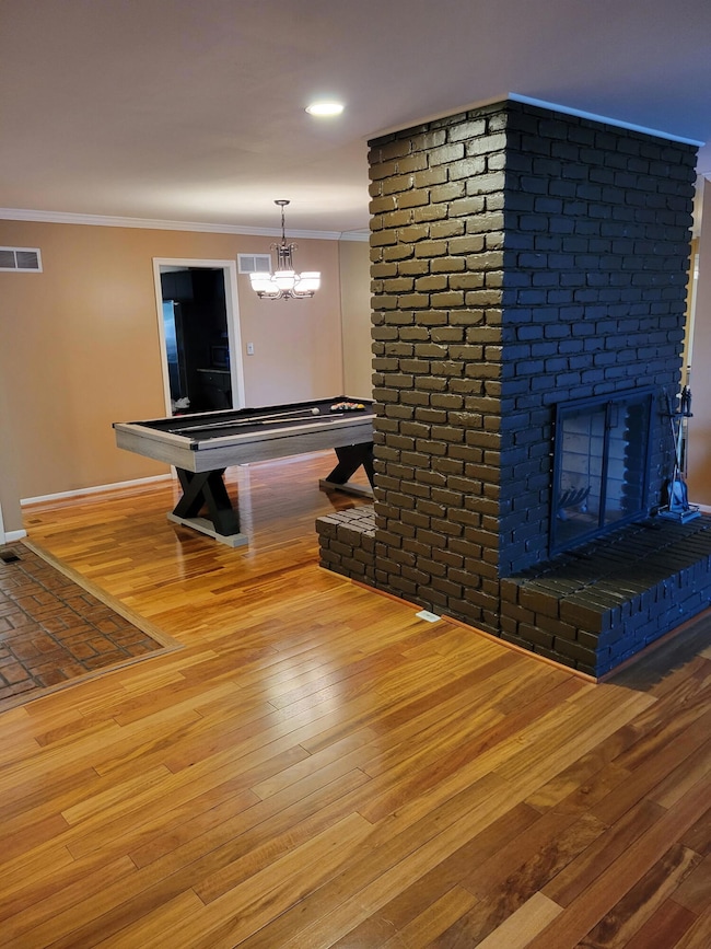 Fireplace-Dining Room