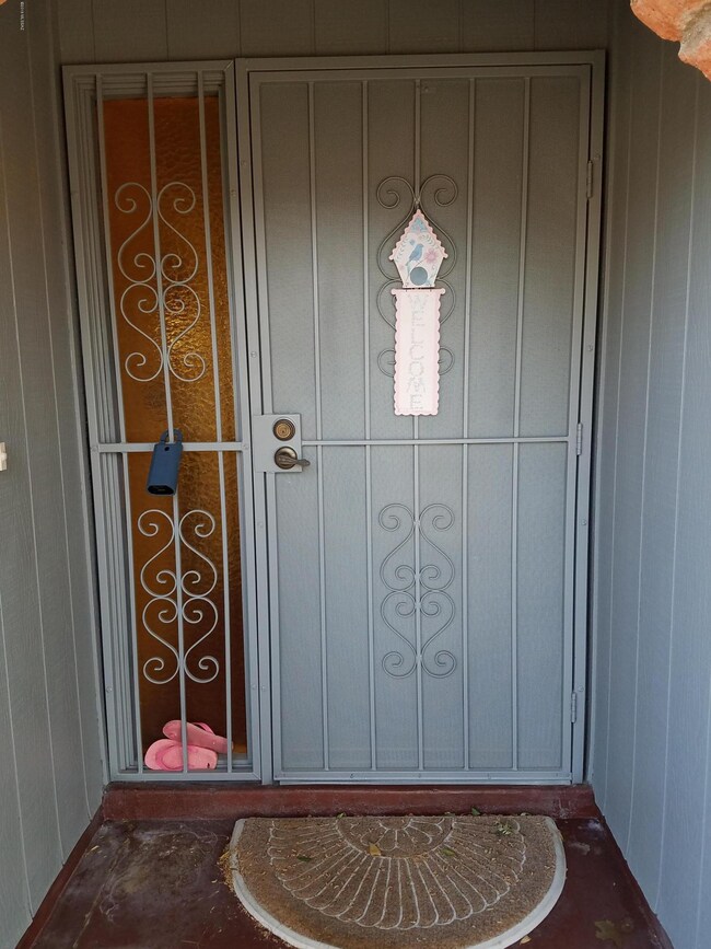 Covered front entry