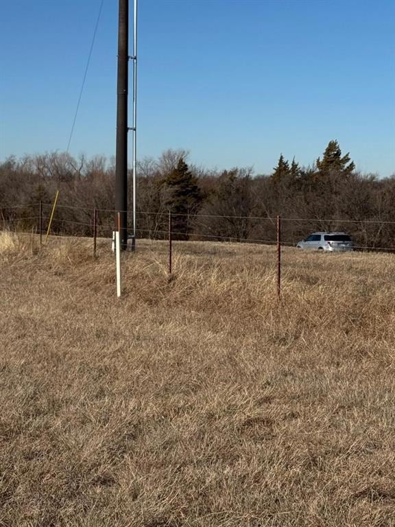 NW Corner Marker - White PVC Pipe