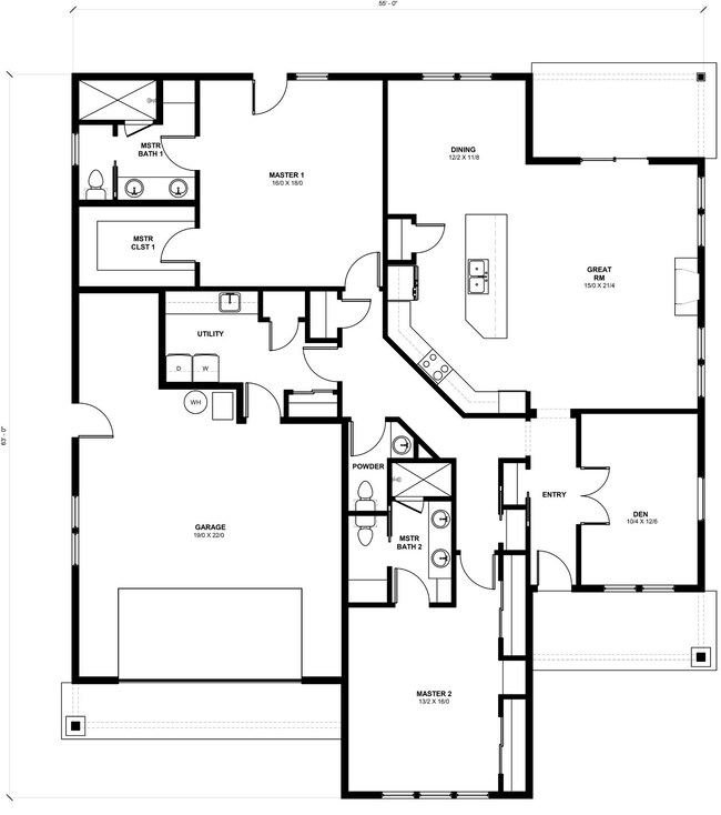 WILLOW ARCHITECTURAL FLOOR PLAN