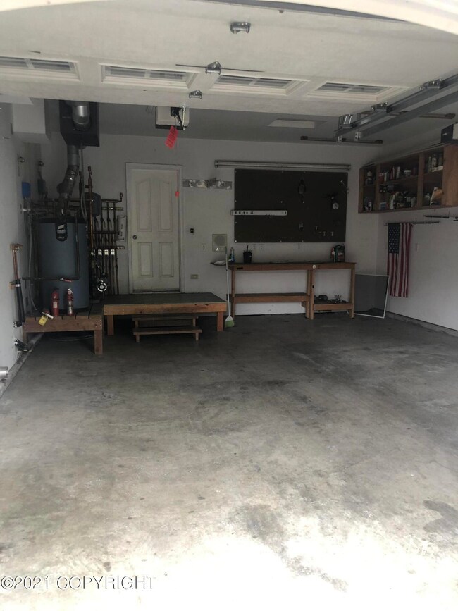 Garage work area