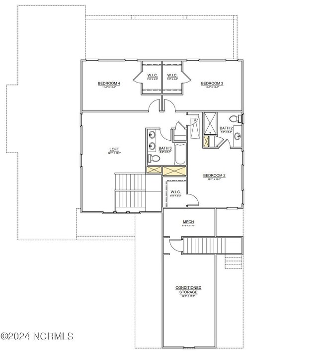 SS 149 - Second Floor Layout