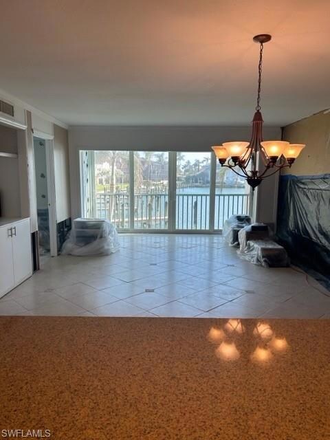 With the open floor plan, you get a water view fro