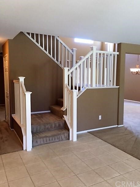 Stairs off of Family Room