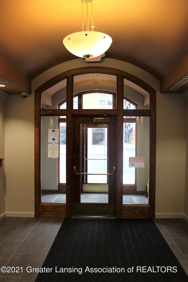 main entrance from inside