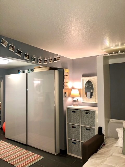 plentiful closet space