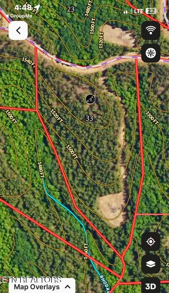 STONECIPHER TOPO MAP VERTICAL