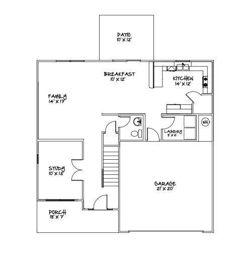 Brinkly first floor plan