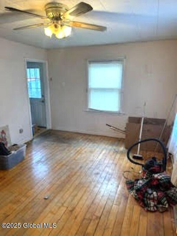 Living Room with Hard wood floors