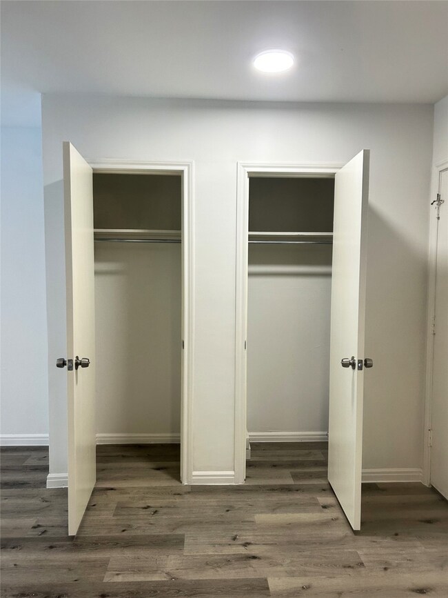 Entry hall closets