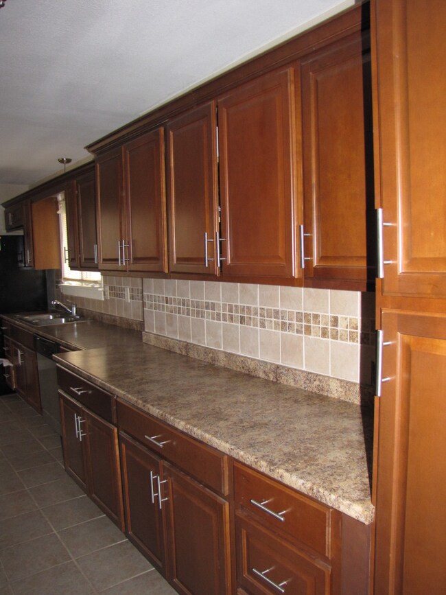 All new cabinets and counter tops