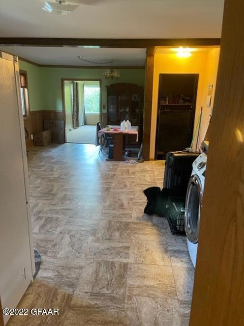 View into Kitchen From Family Room