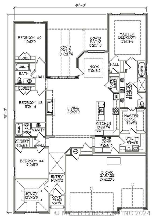 2716 W Van Buren Ct, Broken Arrow, OK 74011 - photo 2