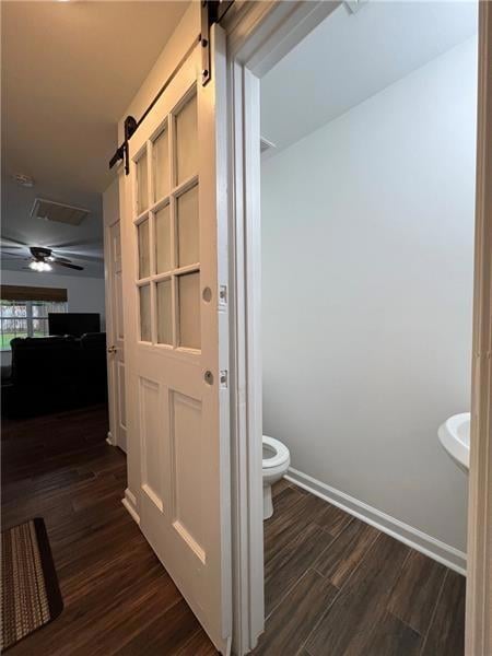 Half Bath on Main Level