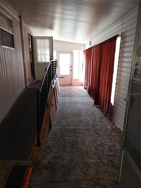 enclosed room