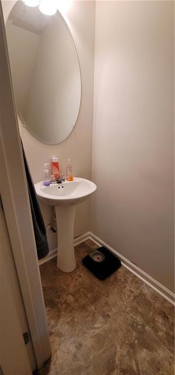 View of bathroom