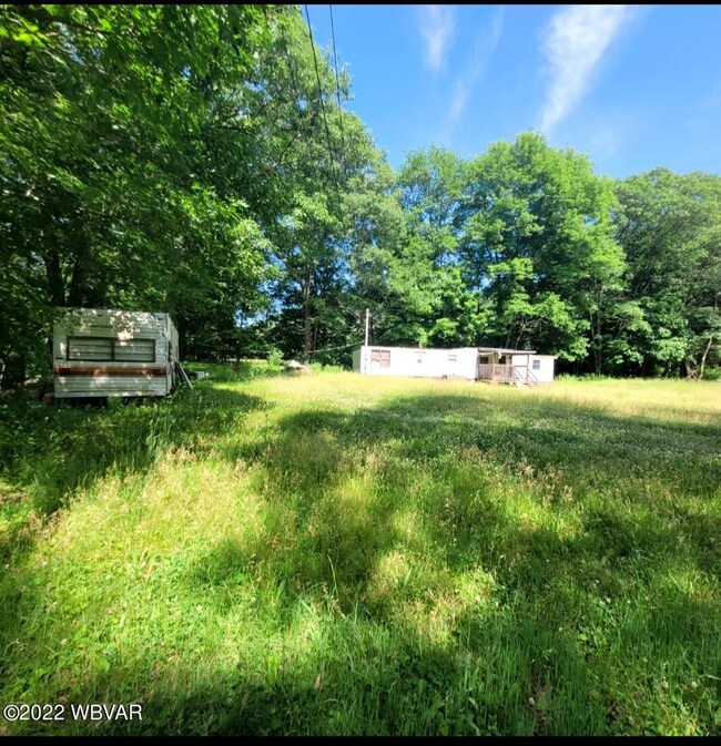 Left side of property