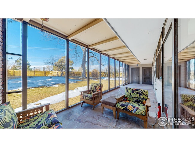 Enclosed Porch, Right off of Kitchen & Dining