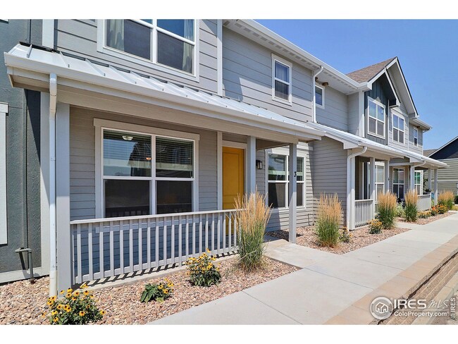 Covered Front Patio Entrance
