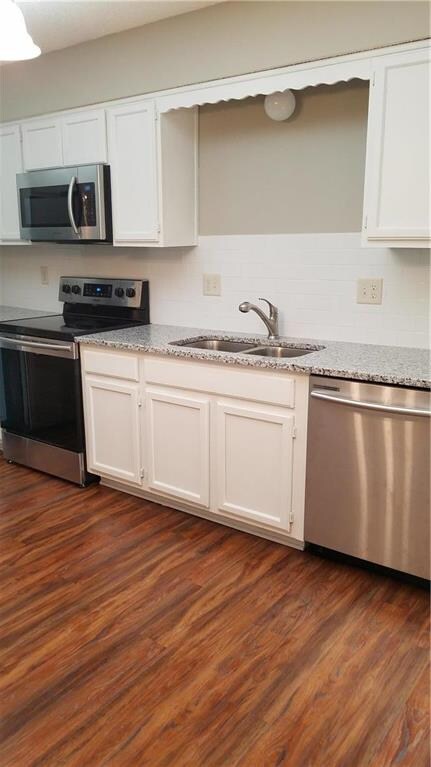 Granite Counters with new SS sink!