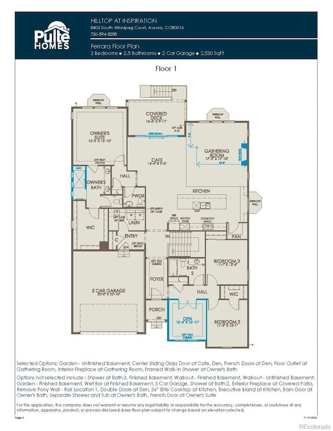 Main Level Floorplan
