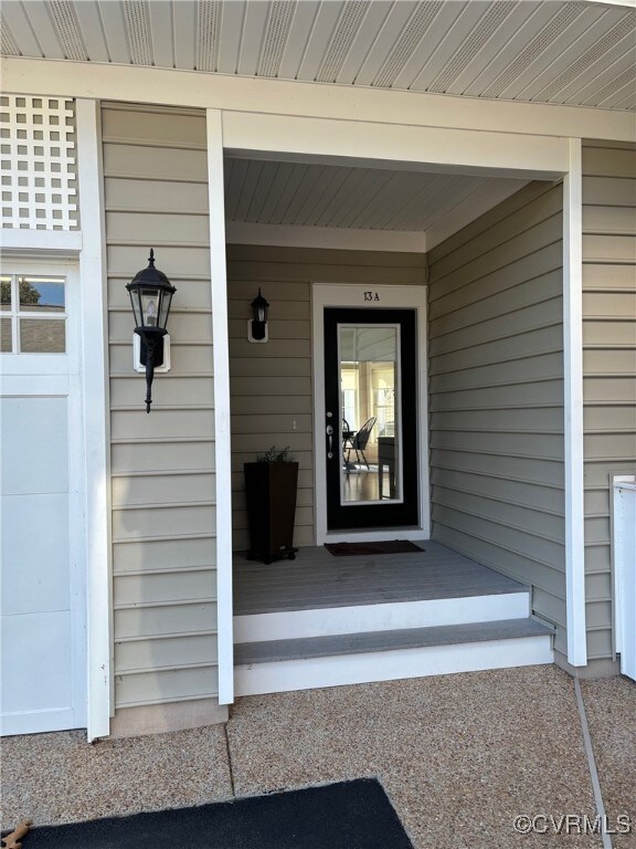 View of property entrance