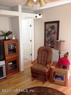 Living Room into Master Bed Room