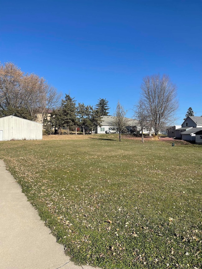 Slight hill - possible walkout or egress basement.