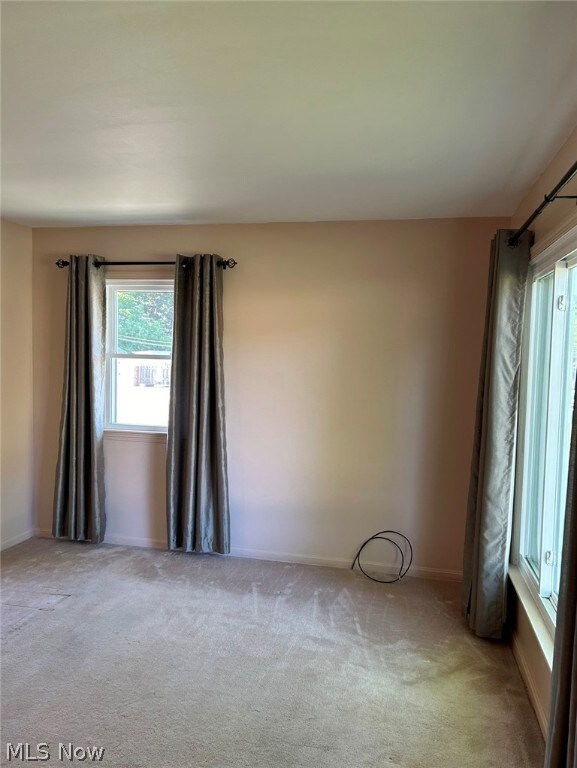 Living room with a healthy amount of sunlight