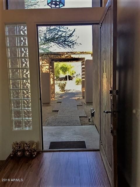 Chama view of Front door exit to walk wa
