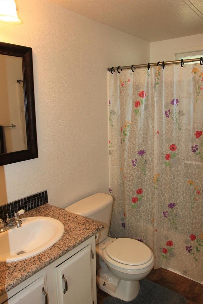 Hall bath.  Granite here too!