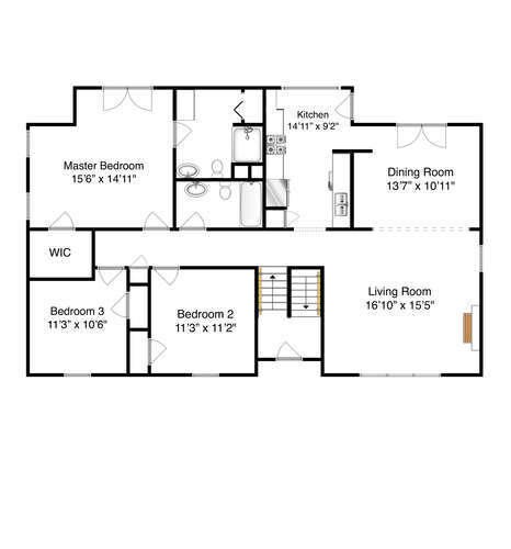 Upper Level Floor Plan