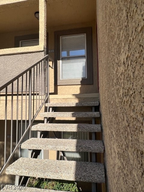 View of stairway