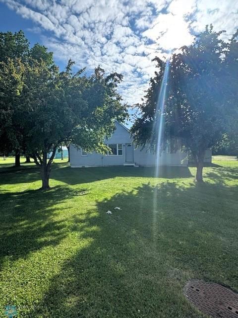 Beautiful front yard! Mature trees