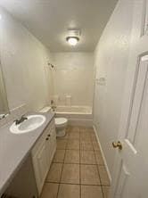 Spacious bathroom with ccounter space galore