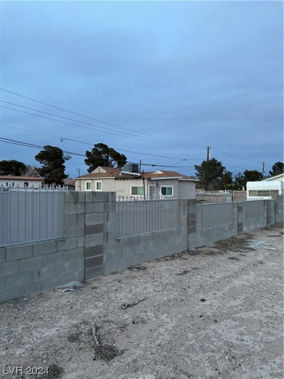 next to vacant land