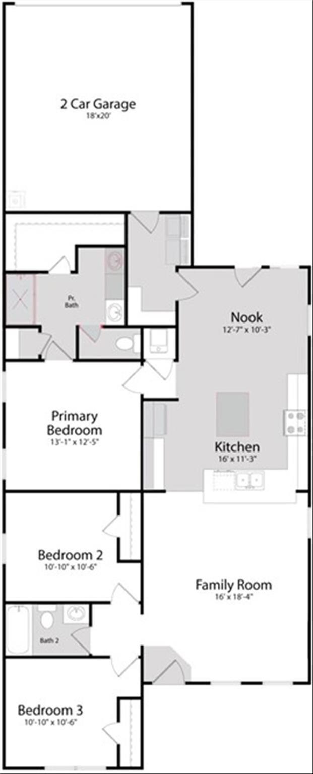 3017 Dixondale Dr, Fort Worth, TX 76108 - photo 2