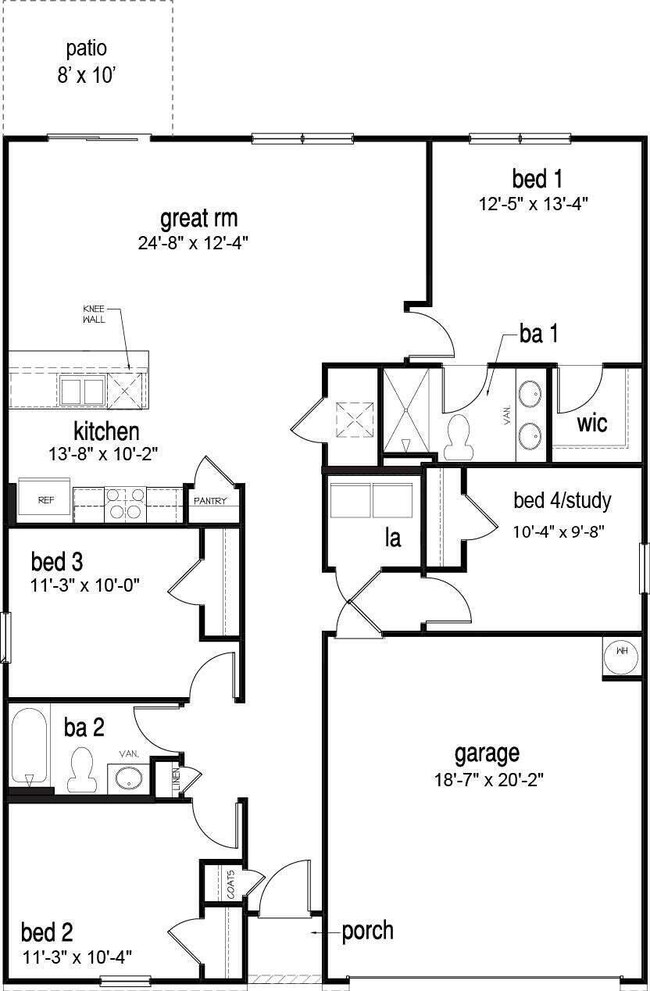 Freeport B-3 Floor plan