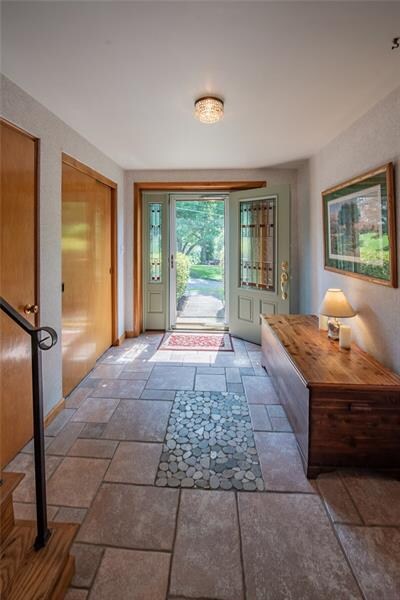 Warm & Inviting spacious Foyer entrance with custo