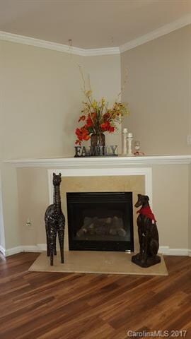 An attractive focal point is the gas fireplace, pe