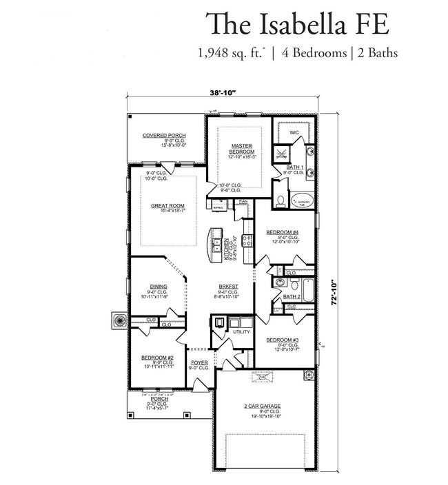 Isabella Floorplan