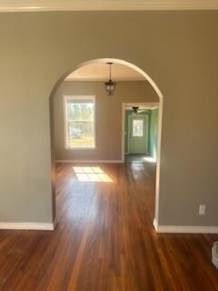 wood flooring Living and Dinning room area